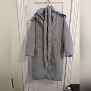 Everlane The Duvet Coat Gray S